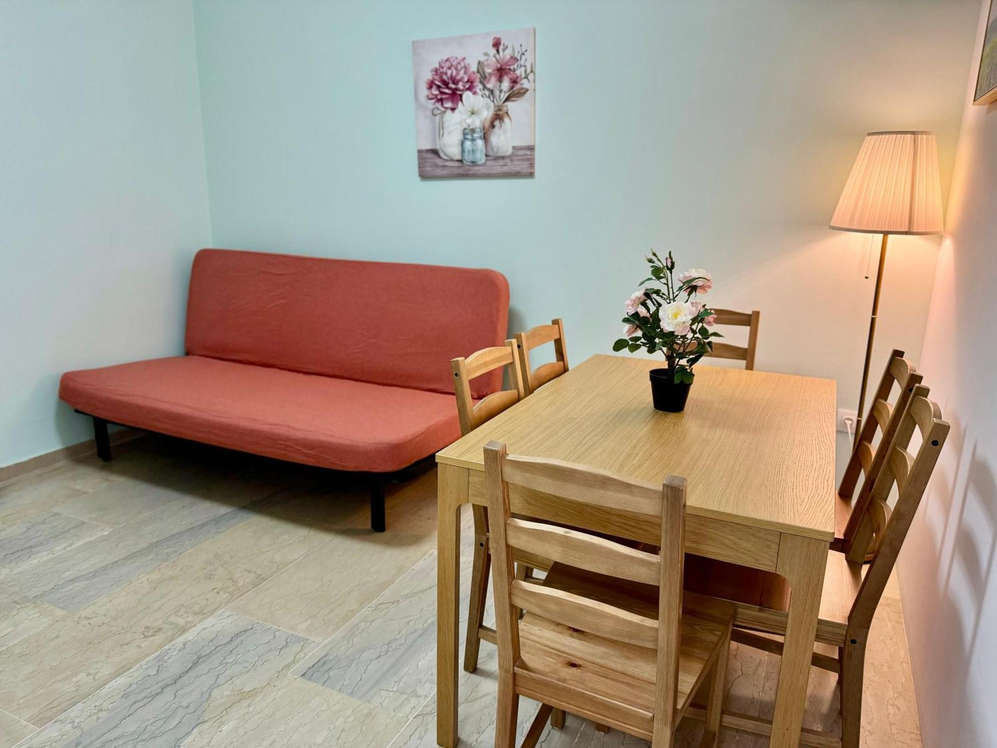 Sun Beach Apartment อานาวีซอส ภายนอก รูปภาพ